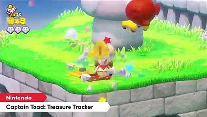 Captain Toad: Treasure Tracker - Anuncio para Switch y 3DS