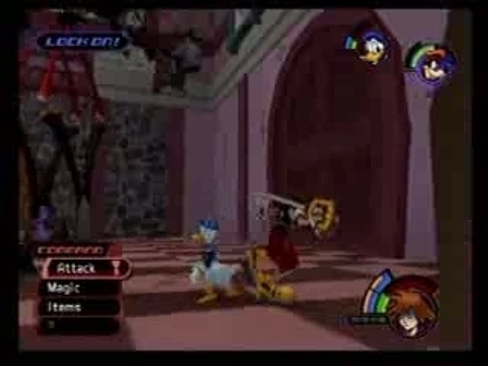 Kingdom Hearts - Trickmaster Battle