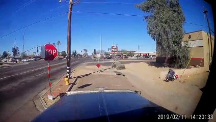 Man in Wheelchair Walks to Clear the Way