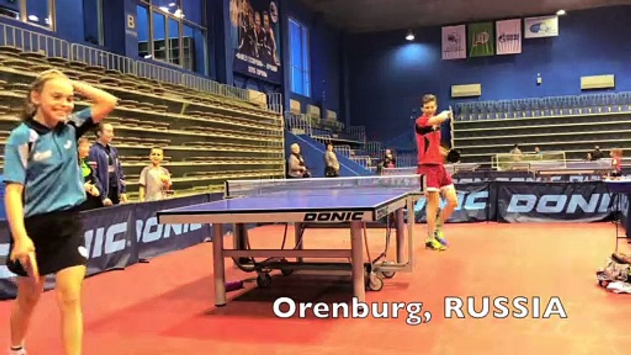 Competitive Table Tennis Matches from All Over the World video