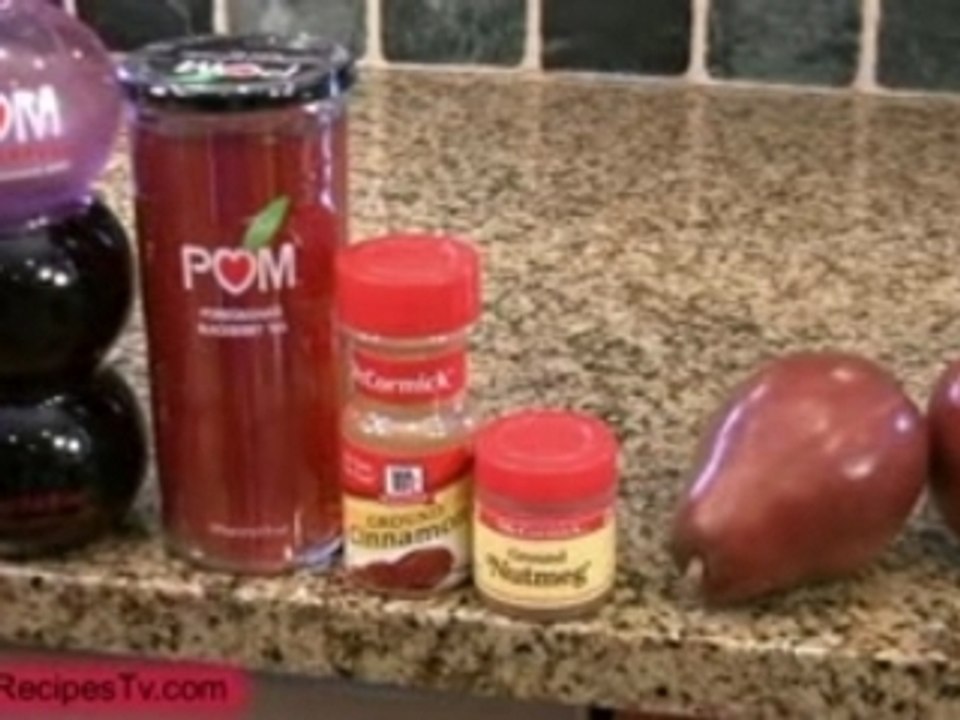Baked Pear Recipe - From Cooking Recipes Tv.com