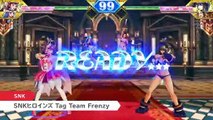 SNK HEROINES Tag Team Frenzy - Anuncio (japonés)