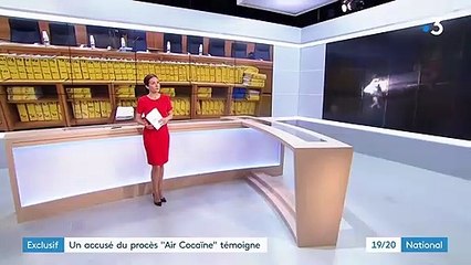 Nicolas Pisapia, un accusé du procès Air Cocaïne témoigne