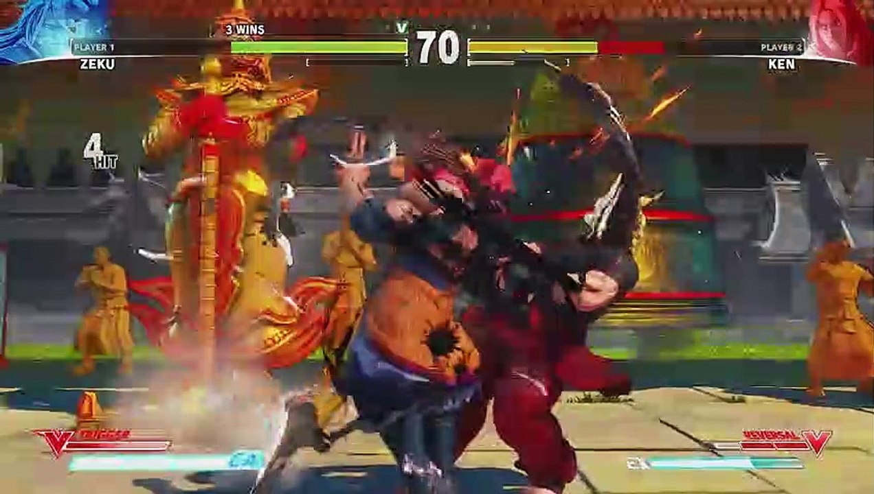 Street Fighter V - Zeku (movimientos)