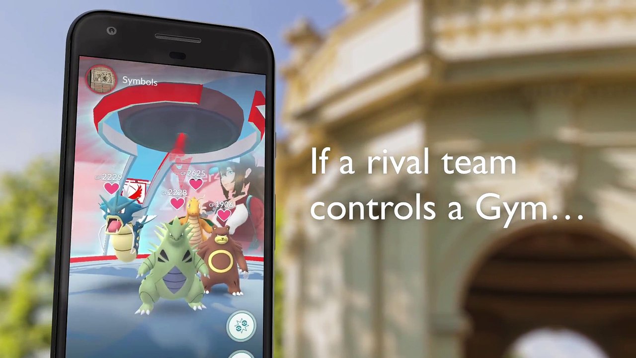 Pokémon GO - Gimnasios