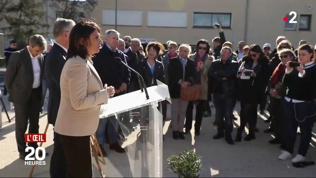 L'inauguration de la gare routière de TRETS au 20h 18fev2019