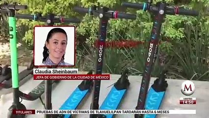 Gobierno de CdMx continuara retiro de scooters Grin