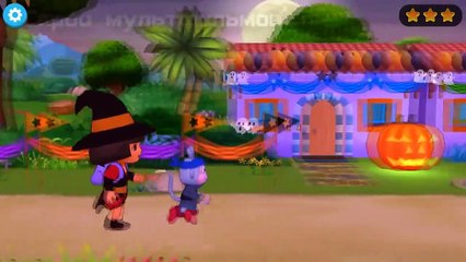 Dora the Explorer new series game for kids ► Trick or treat!