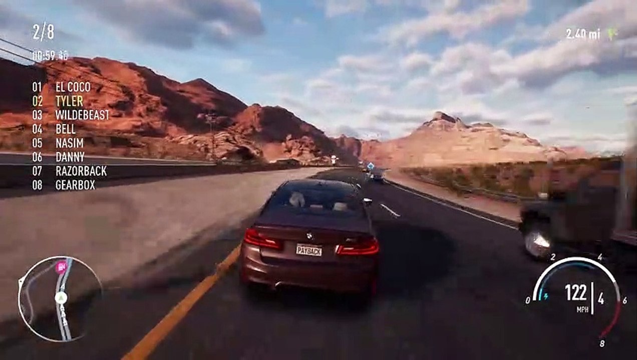 Need for Speed Payback - 4K y 60 FPS en PC