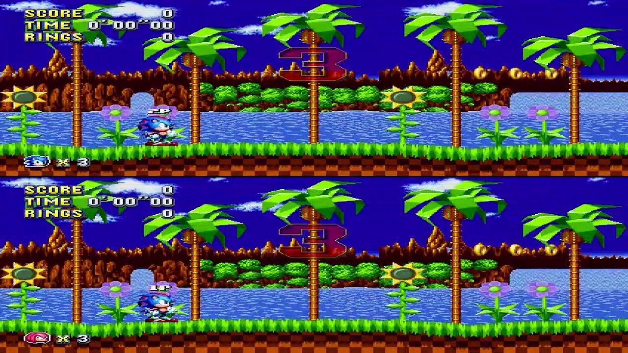 Sonic Mania - Modo Competición