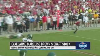 Where Does WR Marquise Brown Project in the NFL Draft?