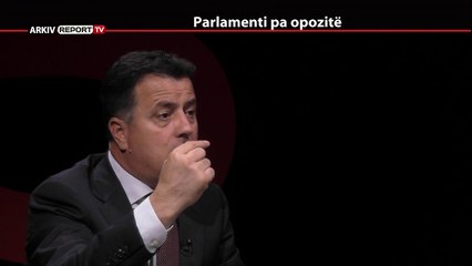 REPORT TV, 5 PYETJET NGA BABARAMO - PARLAMENTI PA OPOZITE - I FTUAR FLAMUR NOKA - PJESA E PARE