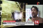 SJM: vecinos con su propio sistema de videovigilancia no se sienten respaldados por municipio