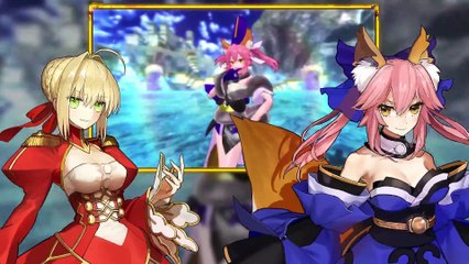 Fate/Extella: The Umbral Star - Gameplay tráiler