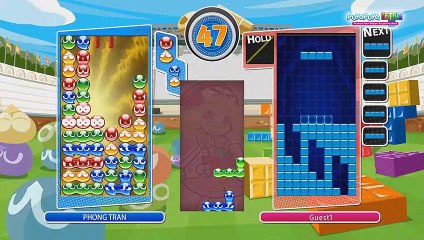 Puyo Puyo Tetris - Tutorial persecución