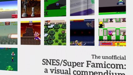 The unofficial SNES/Super Famicom: a visual compendium - Debut