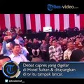 Viral Video Pendukung Jokowi & Prabowo Saling Ledek saat Jeda Debat Capres Kedua, Terdengar Ejekan 'Raja Hutan'