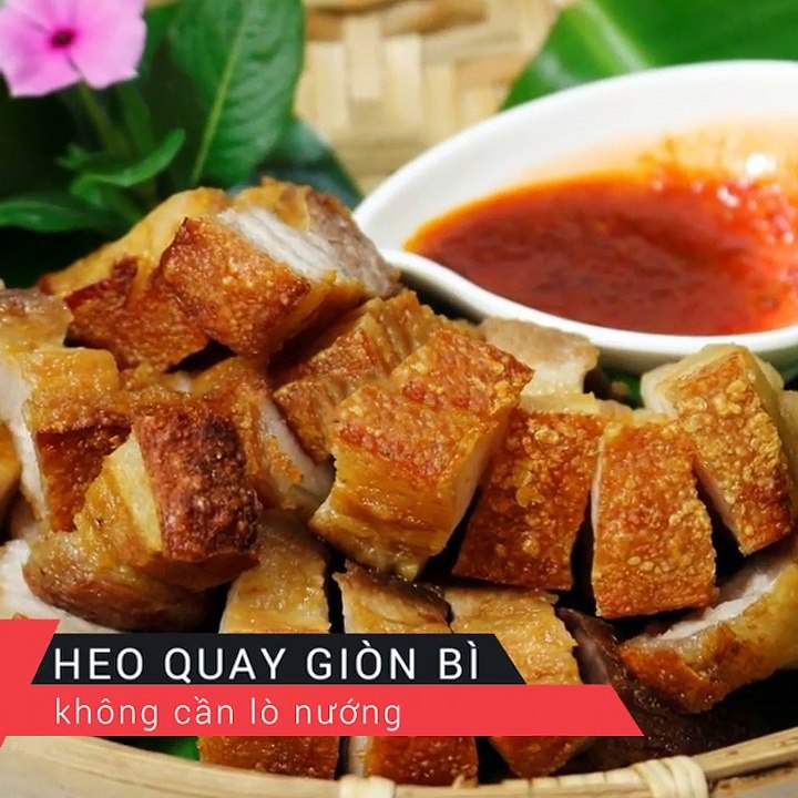 Cách làm THỊT QUAY GIÒN BÌ không cần lò nướng - Món Ngon Ngày Tết