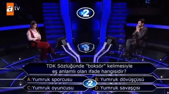 Kim Milyoner Olmak İster'e damga vuran soru