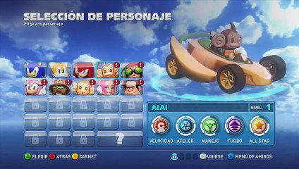 Videoanálisis Sonic & All-Stars Racing Transformed