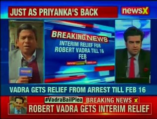 Robert Vadra gets anticipatory bail till feb 16 in money laundering case