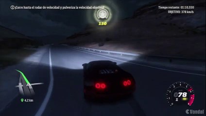 Forza Horizon - Veyron velocidad máxima