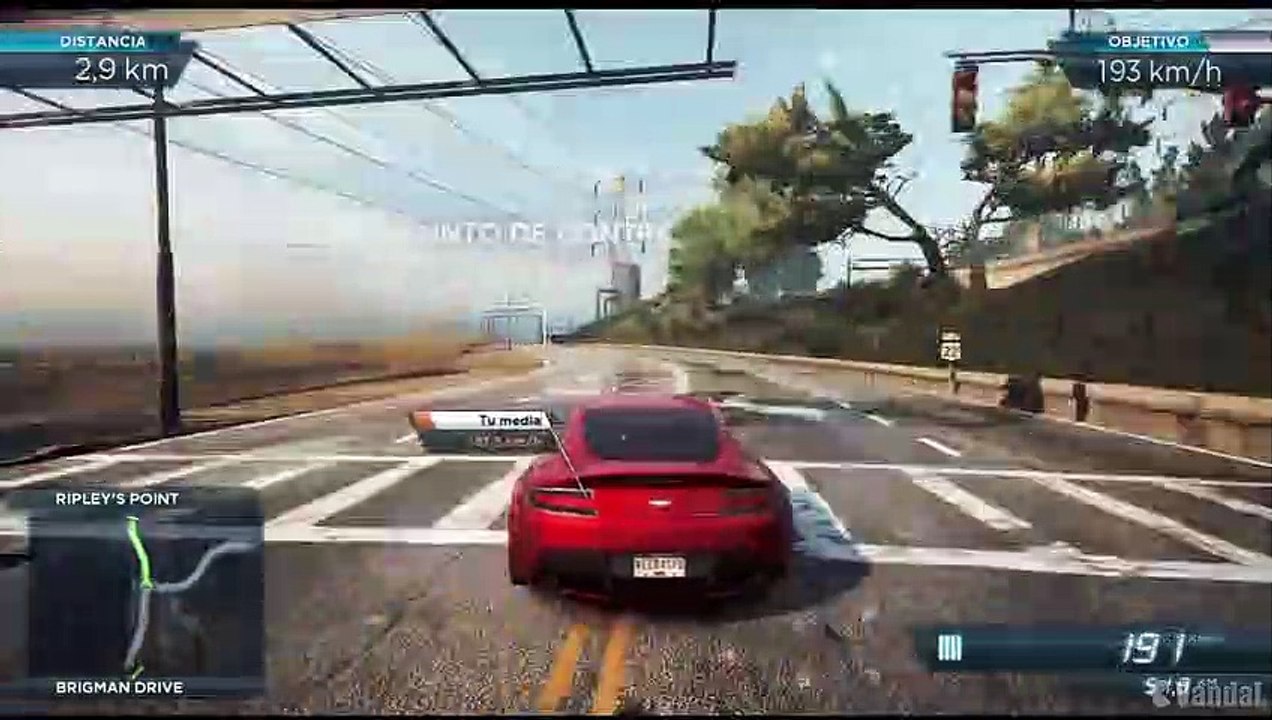 Need for Speed: Most Wanted - Prueba de velocidad