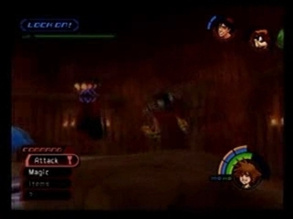 Kingdom Hearts - Jafar Battle