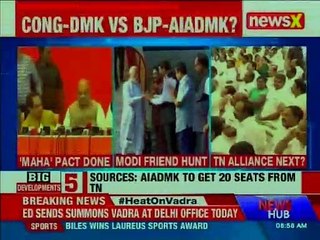 Alliance between BJP-AIADMK would set up clash with DMK