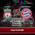 Jadwal Pertandingan Leg Pertama Liga Champions, Liverpool Vs Bayern Munchen, Pukul 03.00 WIB