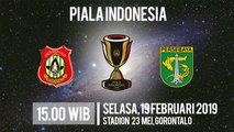 Jadwal Live Piala Indonesia, Persidago Vs Persebaya, Selasa Pukul 15.00 WIB