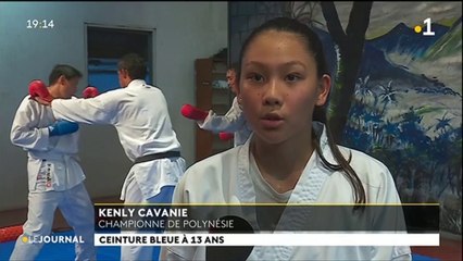 Karaté : Kenly Cavanie, graine de championne