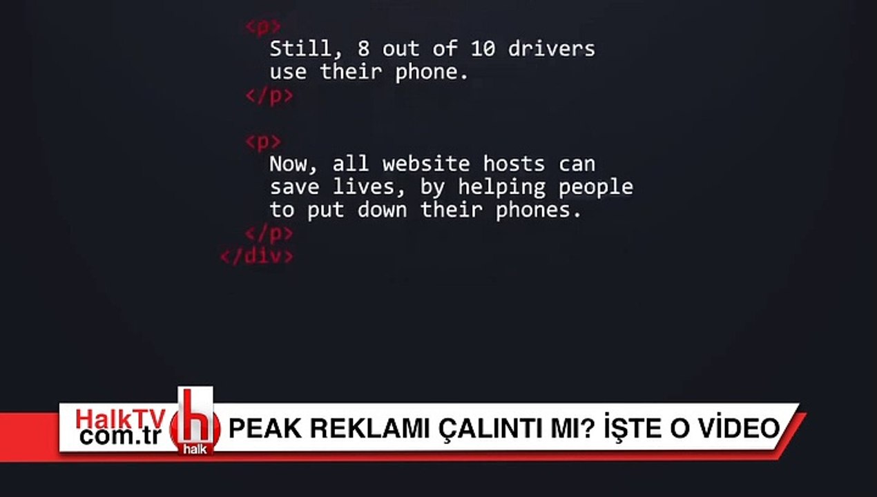 Peak reklamı çalıntı mı? İşte 2017 yılında yapılan o reklam
