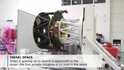 Israel readies to launch world's 1st private spacecraft to moon