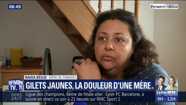 C'est un manque de respect total. Cette mère accuse des gilets jaunes d'utiliser la mort de son fils