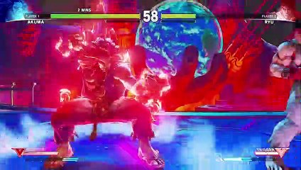 Street Fighter V - Conoce a Akuma
