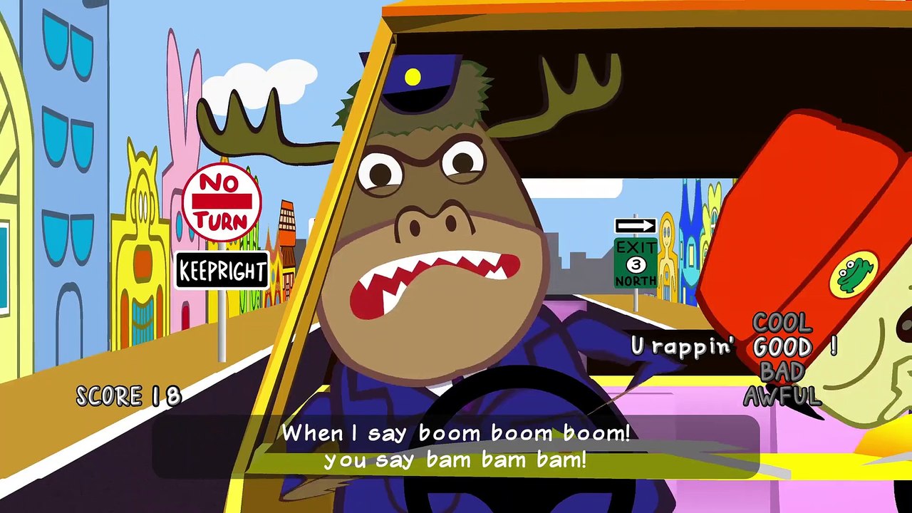 PaRappa The Rapper Remastered - Anuncio