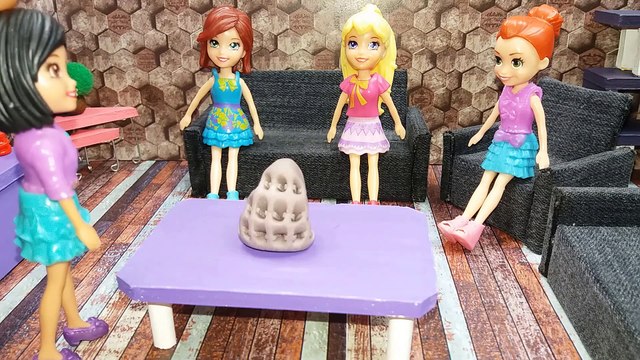 Oyuncak Bebekler Gelin Evim Yarışması | Polly Pocket Evcilik Oyunu