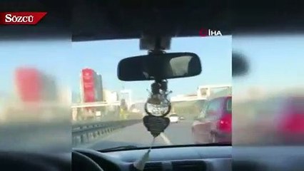 E-5 Karayolu’nu iki sürücü birbirine kattı