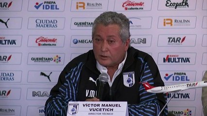 LUP: Vucetich y sus primeras palabras como DT de Querétaro