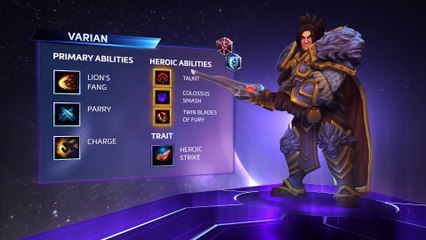 Heroes of the Storm - Varian Wrynn