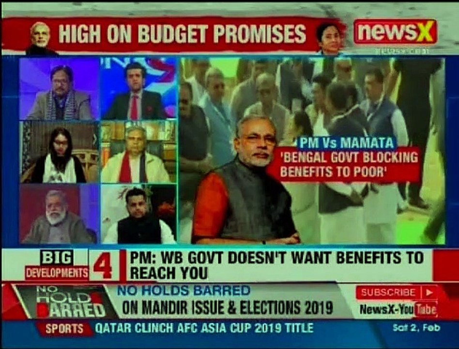 PM Narendra Modi 'Didi is afraid, loses sleep if poor in Bengal utter Modi's name'  Nation at 9