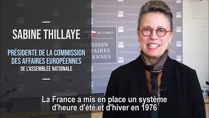 Fin du changement d'heure : Consultation en ligne de la commission des Affaires européennes - Lundi 18 février 2019