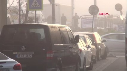 İstanbul- İstanbul'da Sis Etkili Oluyor