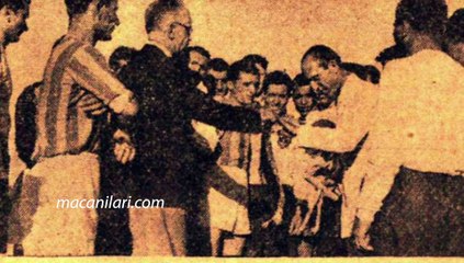 19.07.1945 - Friendly Match Beyoğluspor 0-1 Olympiacos FC (Only Photos)