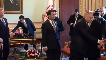 Meclis'te Devir Teslim Töreni: Binali Yıldırım Görevini Devretti