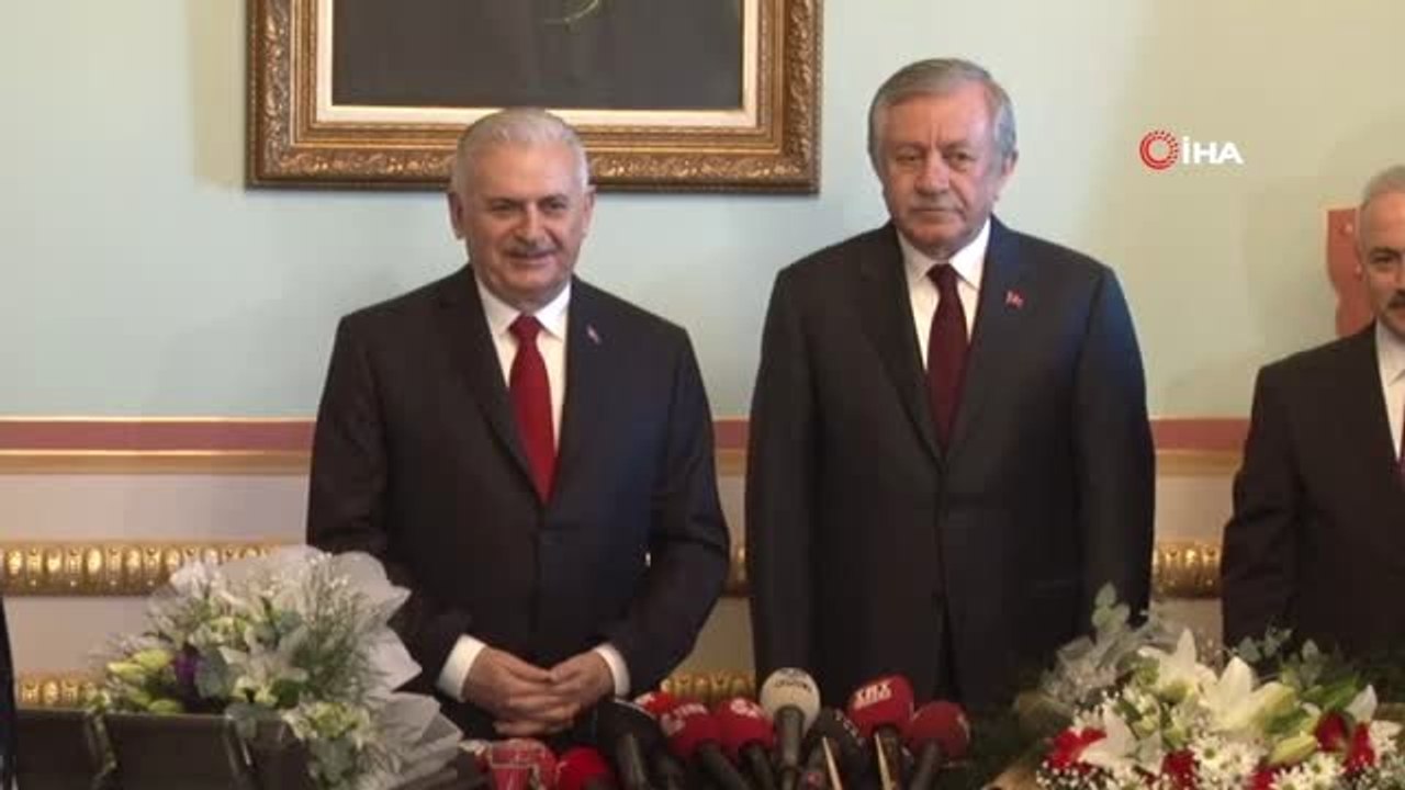 Binali Yıldırım Meclis Başkanlığı Görevinden İstifa Etti
