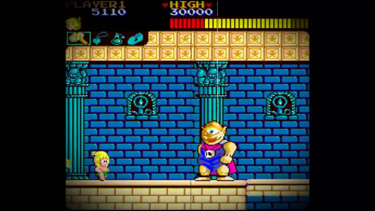 Wonder Boy Returns - Anuncio