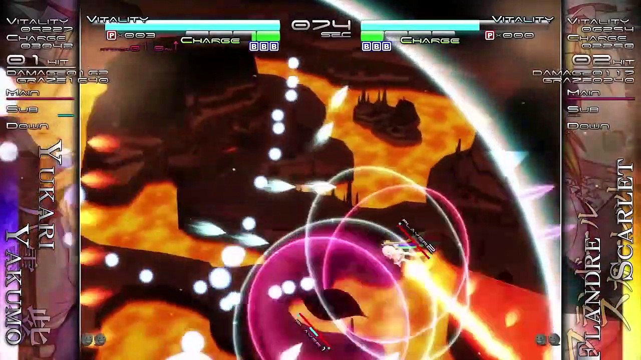 Touhou Genso Rondo: Bullet Ballet - Yukari Yakumo