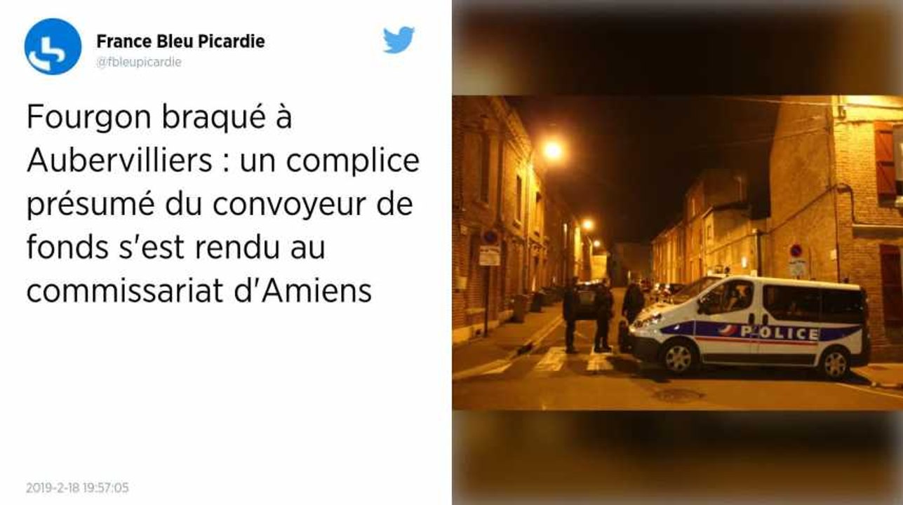 Affaire du fourgon volé à Aubervilliers : un complice présumé du convoyeur de fonds s’est rendu